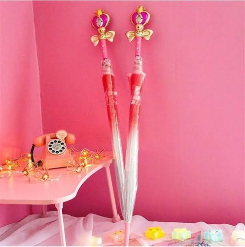 Sailor Moon Paraguas Spiral De Corazón