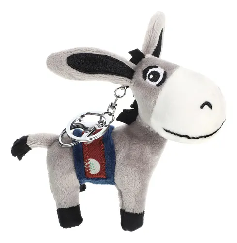 comprar Llavero De Burro Muñeco De Peluche Colgante De Felpa