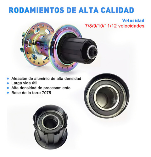 Masas Tronadoras Tanke 36 Hoyos Hg 7-12 V Shimano Sram Mtb