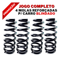 4 Mola Levantar Carro Blindado Vw Fox / Spacefox / Polo