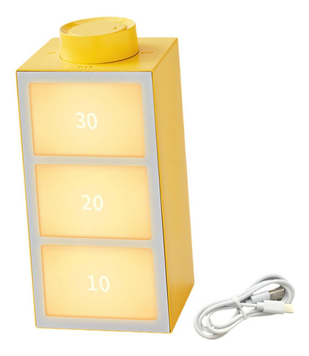 Lámpara De Mesa Con Control De Sonido Rgb, Luz De Amarillo