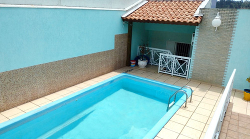 Imagem 15 de 17 de Casa Com Piscina Na Vila Rosália *abaixo Do Preço De Mercado* - Com Churrasqueira, Forno De Pizza E Fogão A Lenha - Ca0065