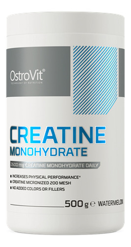 Creatina Monohidratada 500grs 100serv Ostrovit - Sandia