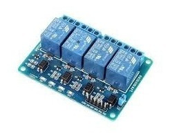 Modulo Rele 4ch Canales Relay Opto 5v Pines Arduino Itytarg