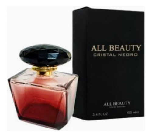 Perfume All Beauty Cristal Negro X 100ml Volumen De La Unidad 100 Ml