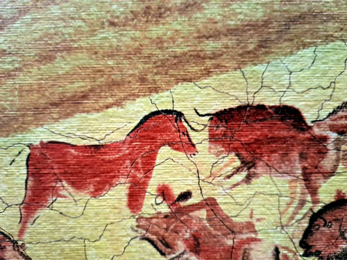 Arte Rupestre - Pinturas Sobre Lienzo- Cuevas De Altamira (Usado)