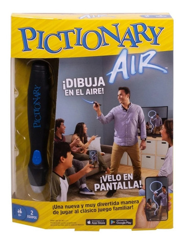 Pictionary Air Juego De Mesa Familiar Original Mattel