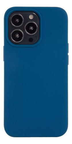 Funda Mobo Pomme Azul Compatible Con iPhone 14 Pro