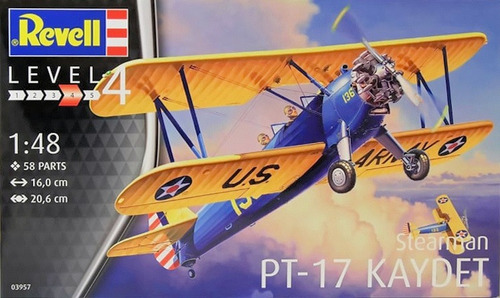 Pt-17 Kaydet Escala 1/48 Revell 03957