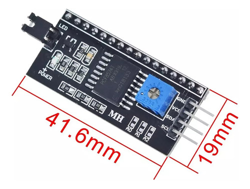 2 Módulo Serial I2c Para Display Lcd 16x2 / 20x4 Arduino