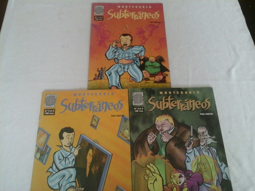 Pack Comic Europeo: Subterraneos - Completo (3 Ejs)