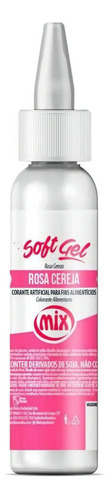Corante Soft Gel Rosa Cereja 25g Mix