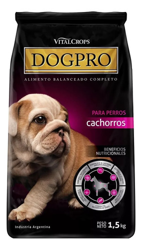 Alimento Premium Perro Dogpro Cachorro X 1,5kg 