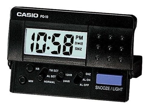 Reloj Despertador Casio Pq-10-1