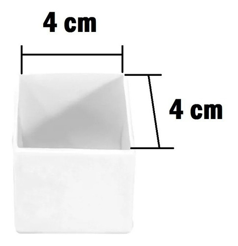 Ponteira Protetora Pé De Cadeira Mesa Banqueta 4x4cm - 4 Pç