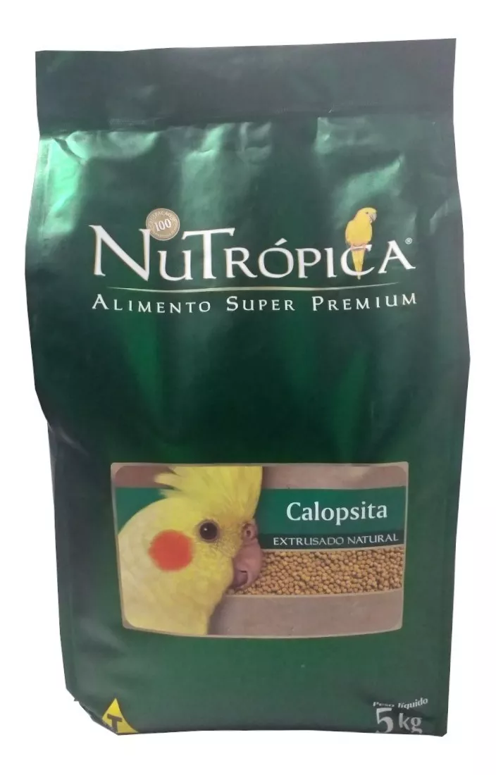 Terceira imagem para pesquisa de nutropica calopsita 5kg