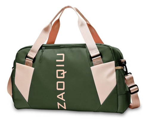 Bolsa Feminina Grande Academia Semi Impermeavel Resistente Cor Verde-escuro