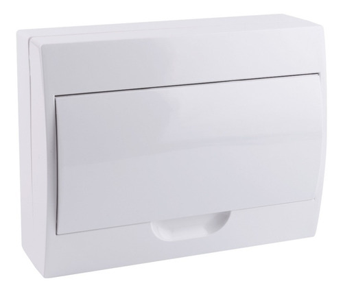 Tablero Sobrepuesto Blanco 12 Circuitos Cc Ip40 Tibox