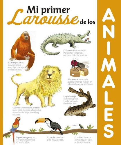 Libro Mi Primer Larousse De Los Animales