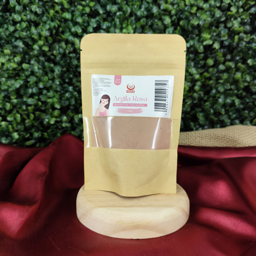 Argila Rosa 100 G Para Pele Sensiveis