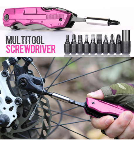 Cuchillo Multiherramienta Oneage Pin-k 20 En 1 Para Mujer Co