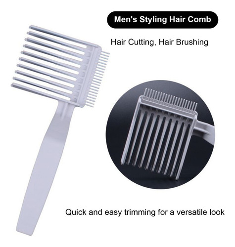 Peine Y Cepillo De Pelo Antiestáticos Para Hombre