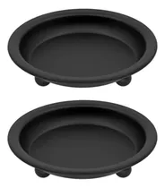 Comprar Juego De 2 Velas De Hierro Negro Mate, Portavelas