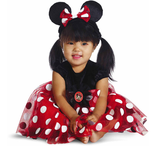 Disfraz De Minnie Mouse Talla Infante 12-18 Meses Para