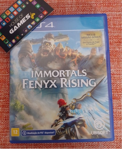 Immortal Fenix Rising Ps4 Mídia Física Novo Lacrado 