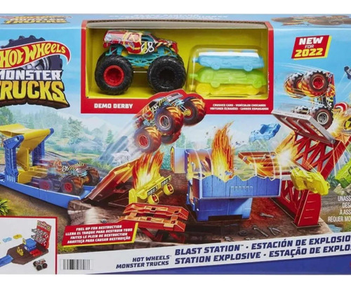 Pista Hot Wheels Monster Trucks
