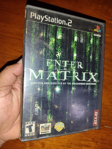 Juego Playstation 2 Ps2 Enter The Matrix Colección Vintage 