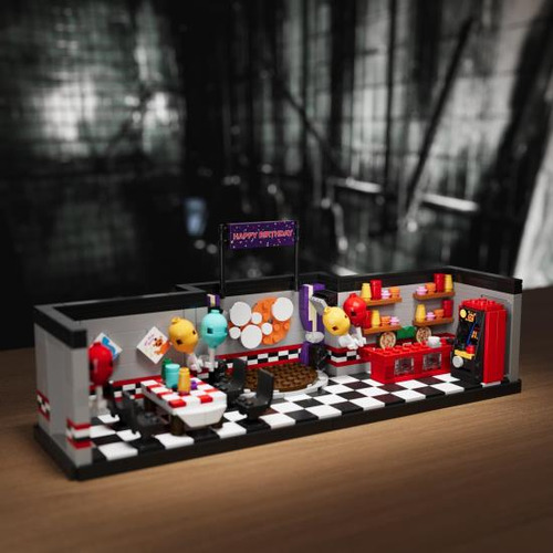 Xalvitra Fnaf Stage Halloween Pizzeria Juego De Bloques De C