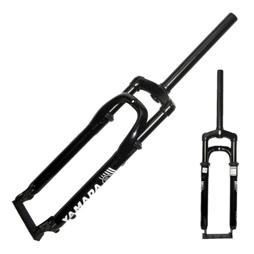 Garfo Suspensão Aheadset Aço Aro 26 Disco Yamada Para Bike
