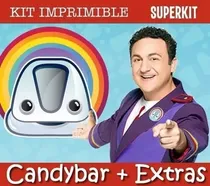 Comprar Kit Imprimible Topa Junior Express Candybar Invitaciones