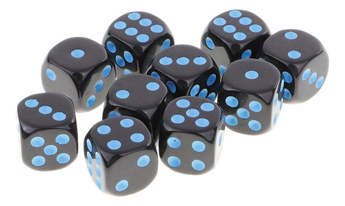 6 Kit De Dados De 5x10 Unidades Para Juegos De Mesa 6 Piezas