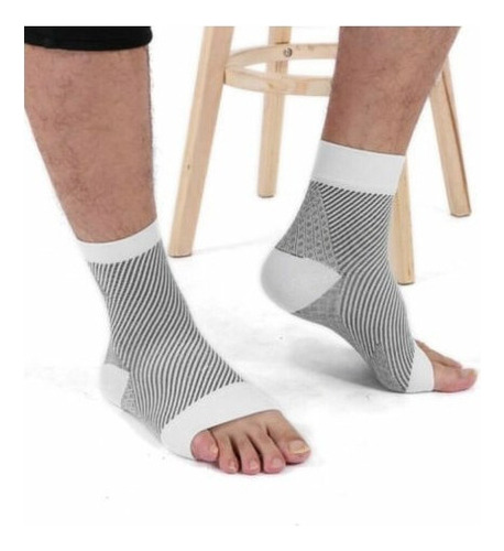3 Pares De Calcetines De Compresión De Tobillo For Fascitis