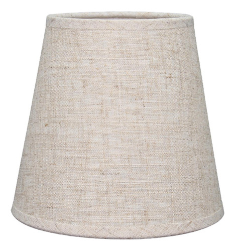 Pantalla De Tela, Cubierta De Lámpara De Tela De Yute Hecha