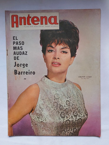 Antena / N° 1898 / 1967 / Virginia Luque / Jorge Barreiro