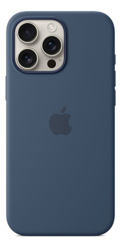 Capa Ovvi Silicone Com Magsafe iPhone 16 Pro Max Azul