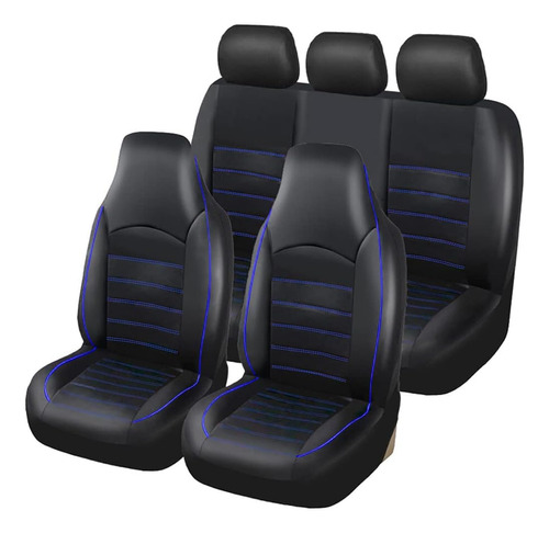 Toyoun Classic Universal Pu Leather Car Seat Funds Full Set 