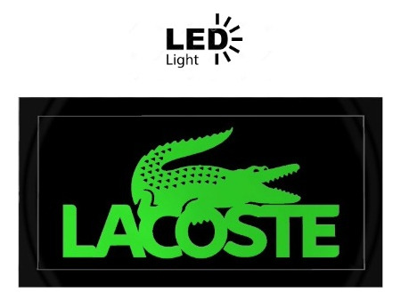 Letrero Fijos Led Lacoste