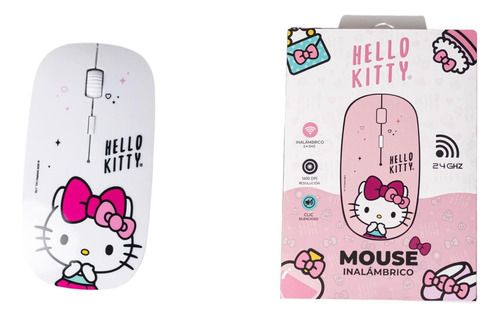 Mouse Inalambrico Hello Kitty