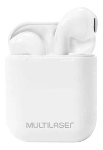 Fone De Ouvido Multilaser Ph326 Tws Airbuds Branco