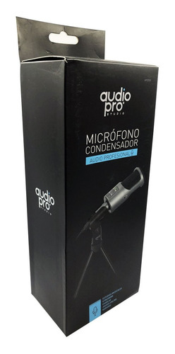 Imagen 1 de 3 de Micrófono Condensador  Ap02030 Streaming Usb-- Generico --