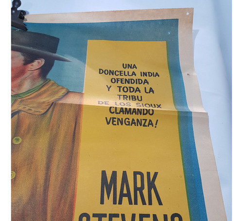Antiguo Afiche La Emboscada Mortal Mark Steven Mag 59499 (Usado)