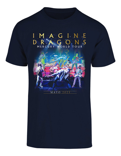 Playeras Imagine Dragons Full Color Mercury Tour 2023