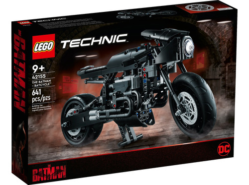Lego Technic - The Batman: Batmoto (42155) Cantidad de piezas 641