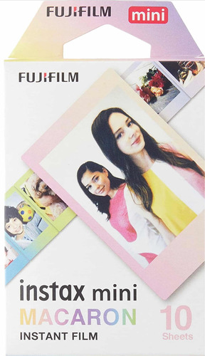 Repuestos Fujifilm Instax Mini Macaron Película Con 10 Fotos