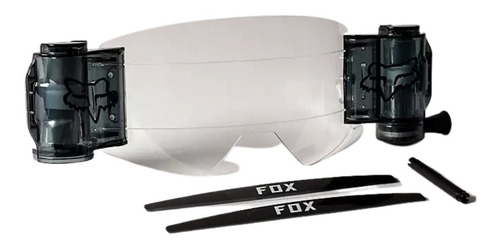 Sistema Roll Off Para Goggles Fox Vue Transparente