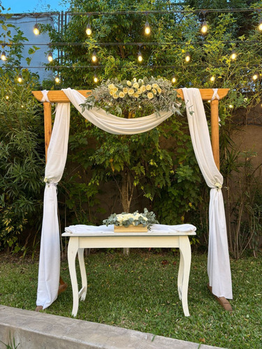 Altar Casamientos Boda Eventos Ambientaciones Flores